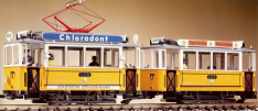 LGB 2035 Yellow Trolley & Trailer, Collection Item