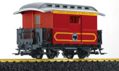 LGB 30040 Lake George & Boulder Baggage Car, Collection Item, No Box