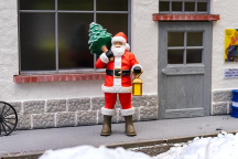 Pola 331537 Santa Claus Figure Holding Tree