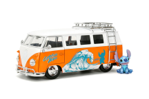 Disney Stitch 1961 VW Bush with Stitch Figure, 1/24 Scale