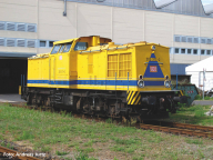 PIKO 37558 Bahnbau V BR 203 Diesel Loco w/Lights
