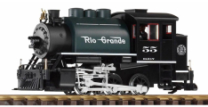 PIKO 38255 D&RGW 0-6-0T Loco 55 w/Lights, Smoke and Analog Sound