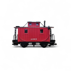 LGB 4065 Rio Grande 2-Axle Caboose, Yellow Box, Collection Item
