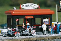 PIKO 62259 Peter's Motorcycle Maintenance Shop