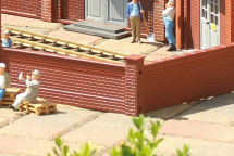 PIKO 62288 Brick Factory Walls