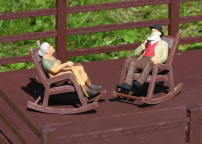 PIKO 62295 Rocking Chairs, Set of 2