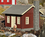 Piko 62716 River City Tommy's Cabin  (built up, assembled model)