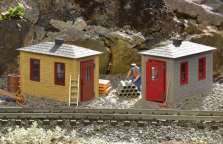 Piko 62718 Railroad Tool Shed 2-Pack Built-Up