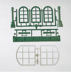PIKO 62807 Components Arch-Top Windows