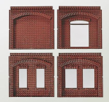 PIKO 62811 Components Brewery Walls