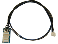 Massoth 8312079 SUSI-SUSI Adapter Cable, 3 SUSI Sockets, 4-lead Cable, 250mm