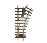 Bachmann Trains 30 Degree 4' Diameter Turnout, Right - Brass Track (Large Scale)