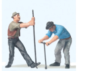 Preiser 45009 Track Workers w/Wrench & Crow Bar