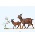 Preiser 47041 Mother Goat w/Two Kids