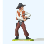 Preiser 54805 Standing Deputy, Firing Pistol