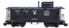 Aristo Craft 82101 DRGW/Rigo Grande Wood Caboose, Collection Item