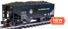 Bachmann 94001 Two-Bay Offset Hopper, Baltimore & Ohio® #747220
