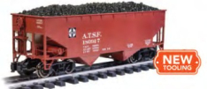 Bachmann 94006 Two-Bay Offset Hopper, Santa Fe #180917