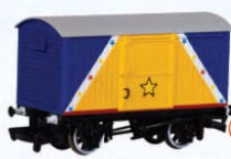 Bachmann 98030 Box Van - Funfair Blue