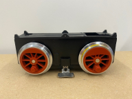CL65656 Gearbox with Spoked Wheels and Traction Tire for LGB 20040