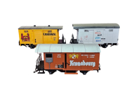 Miscellaneous LGB Boxcar Lot, NO BOX, Collection Item