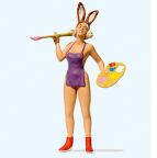 Preiser 45514 Female Easter Bunny