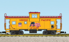 USA Trains R12136 Union Pacific Extended Vision Caboose, Yellow, Oxide