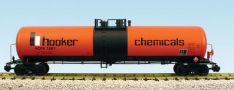 USA Trains R15177 55' Modern Tank Car, Hooker, Metal Couplers