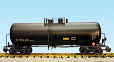 USA Trains R15250 42 Ft Modern Tank Car, Black - Metal Couplers