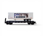 USA Trains R1781 Preston "The 151 Line" Piggy Back Flat Car, Collection Item