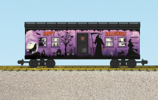 USA Trains R18305 Happy Halloween Glow-in-the-Dark Bunk Car