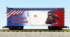 USA Trains R19159 America's Back on Track Box Car
