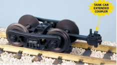 USA Trains R2037 Die-Cast Freight Truck w/Tank Car Coupler
