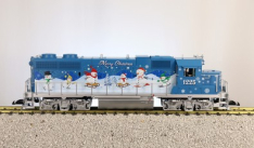 USA Trains R22239 Christmas GP38, Snowman Blue