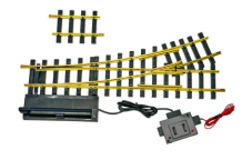 USA Trains R81625 8´ Left Remote Switch w/Illuminated Lantern & Controller