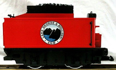 LGB 69272 Red Power Tender w/Lights and Sound,  Collection Item