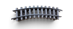 LGB 11000 Curved Track, R1, 30 Degree, FULL BOX, 12 PIECES, OUTDOOR TRACK, SEE DESCRIPTION