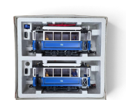 LGB 20202 Trolley Car Set, Blue, Collection Item