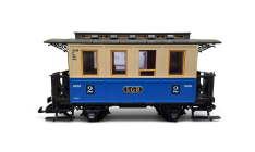 LGB 3012 2nd Class Blue Passenger Coach, NO BOX, Collection Item