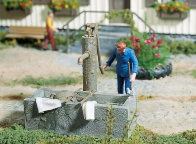 Pola 333212 Well w/Hand Pump & Trough