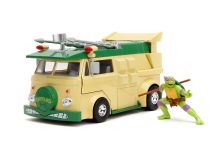 Party Wagon w/Donatello Figure "Teenage Mutant Ninja Turtles" 1/24 Scale, Diecast