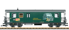 LGB 35099 Baggage Car "20th Anniversary Historik Mobil", w/Metal Wheels