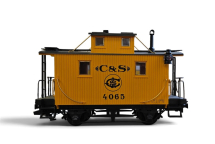 LGB 4065G01 C&S Bobber Caboose, Collection Item NO BOX
