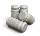 M0614 Wooden Milk Cans - Set of 4