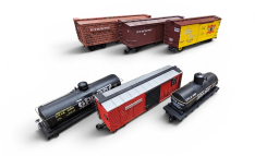 Miscellaneous Freight Car Lot, NO BOX, Collection Item