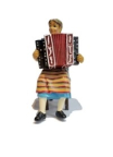 Prehm-Miniaturen 500018 Swiss Woman with Accordian - Metal Figure