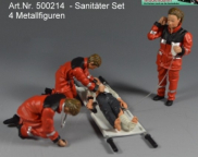 Prehm 500133 Medi-Set - 4 Figures and Stretcher
