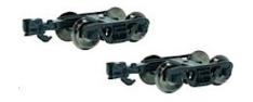 Bachmann B92430 1:29 Roller Bearing Trucks w/Metal Wheels (2/pk)