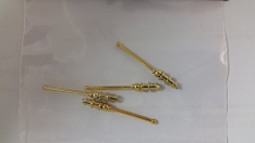 30044 Gold Flagpole for LGB Locos, 4 pieces (see description)