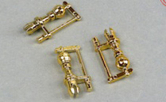 30302 Gold Whistle for LGB Locos, 3 pieces